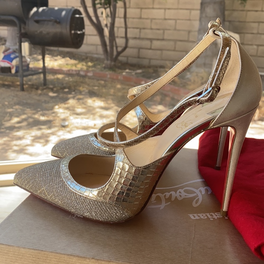 Christian Louboutin Crissos 100 Size 7.5